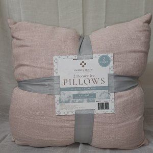Decorative Pillow Set Pink